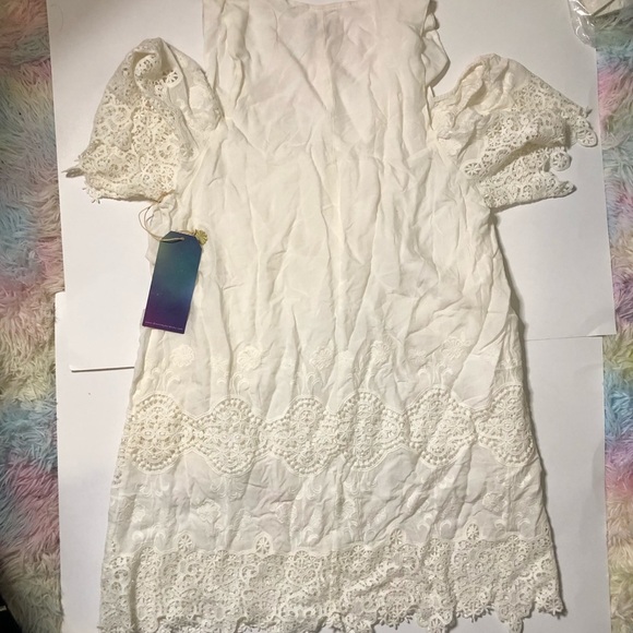 show me your mumu birdie ruffle scallop dress - Picture 6 of 15